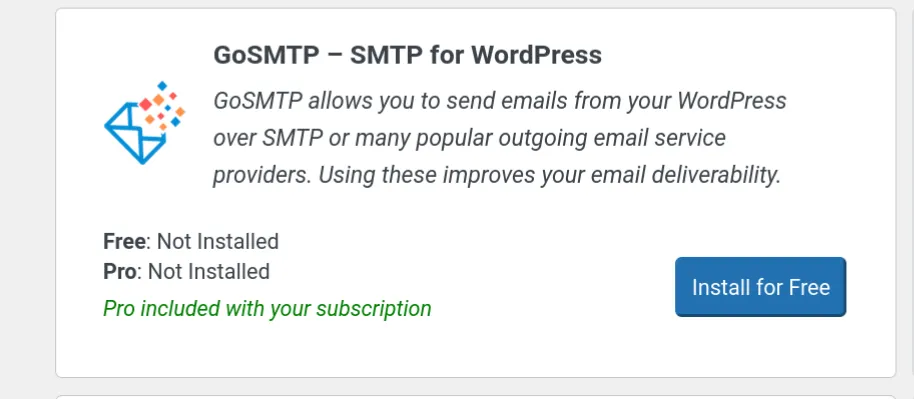 Installing GoSMTP Pro